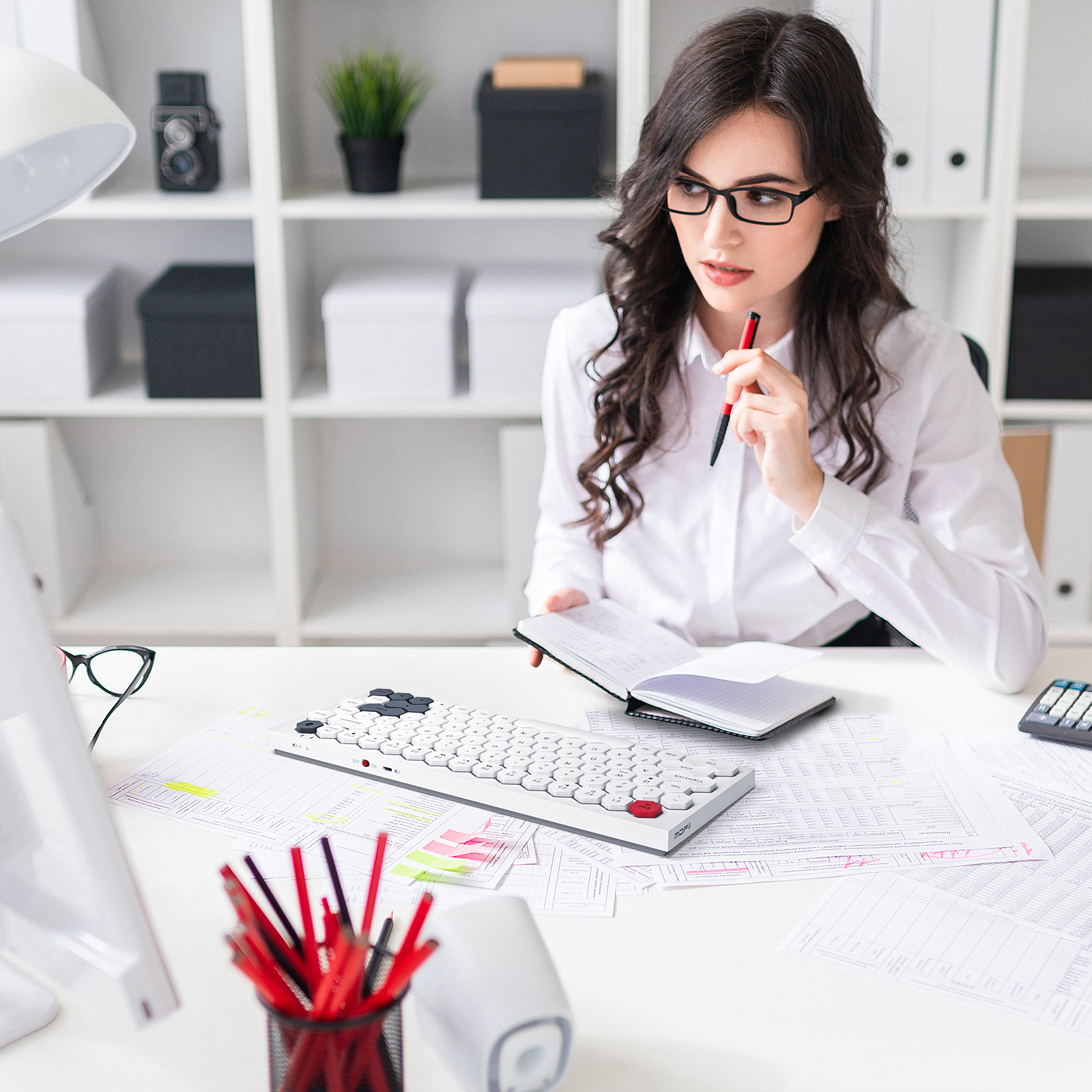 USB Wired Keyboard Prismatic Keycap - Image 6