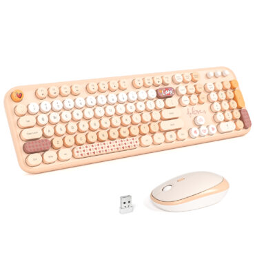 MOFII 693M2AG Full Size Keyboard 2 in 1 USB Connected Orange