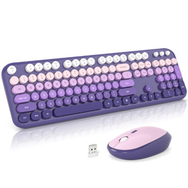 MOFII 693M2AG Full Size Keyboard 2 in 1 USB Connected Purple