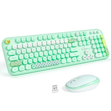 MOFII 693M2AG Full Size Keyboard 2 in 1 USB Connected Green