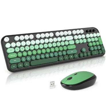 MOFII Full Size Keyboard 2 in 1 USB Connected GreenGradient