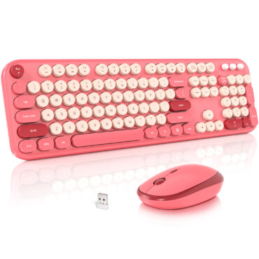 MOFII 693M2AG Full Size Keyboard 2 in 1 USB Connected Red