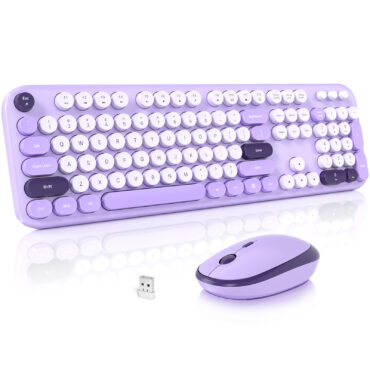 MOFII 693M2AG Full Size Keyboard 2 in 1 USB Connected Violet
