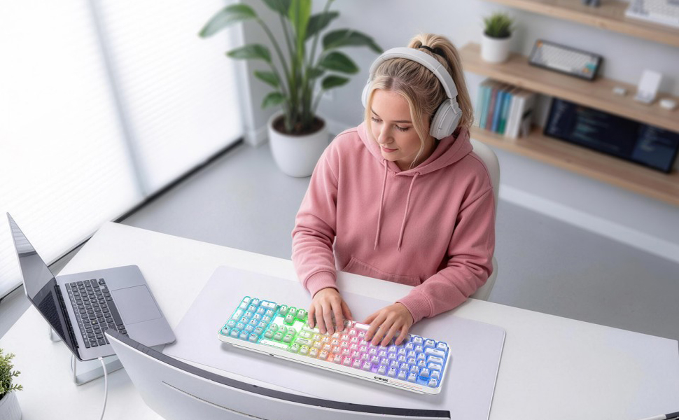 wireless RGB keyboard