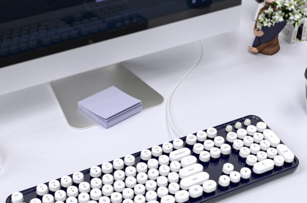 ergonomic wired keyboard