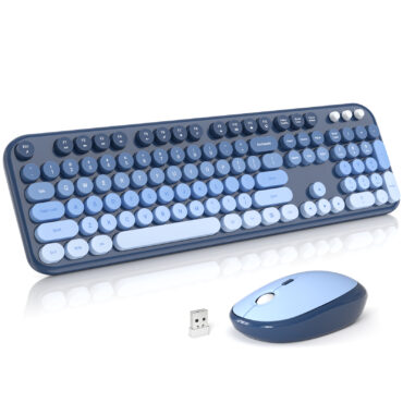 MOFII Full Size Keyboard 2 in 1 USB Connected Blue Gradient