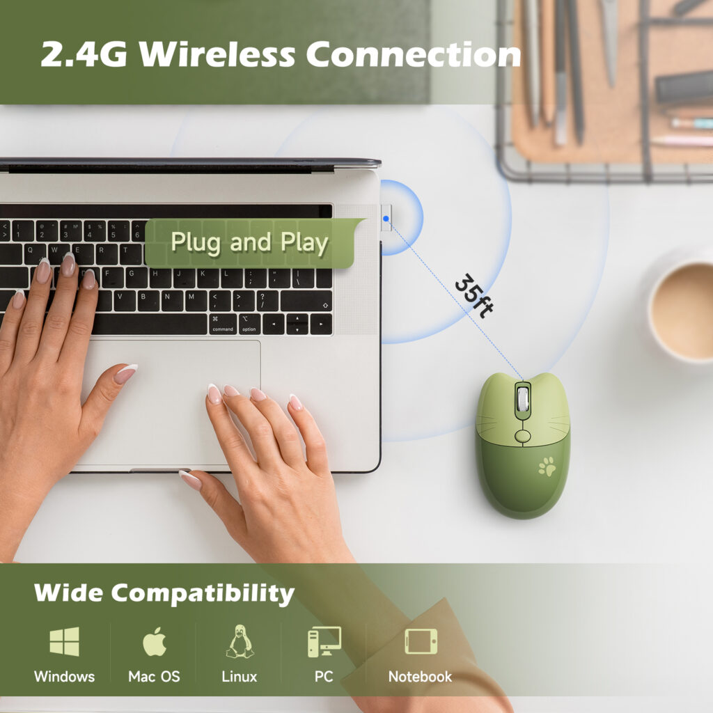 ergonomic wireless mouse