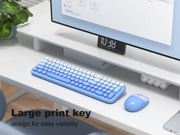cute wireless keyboard and mouse