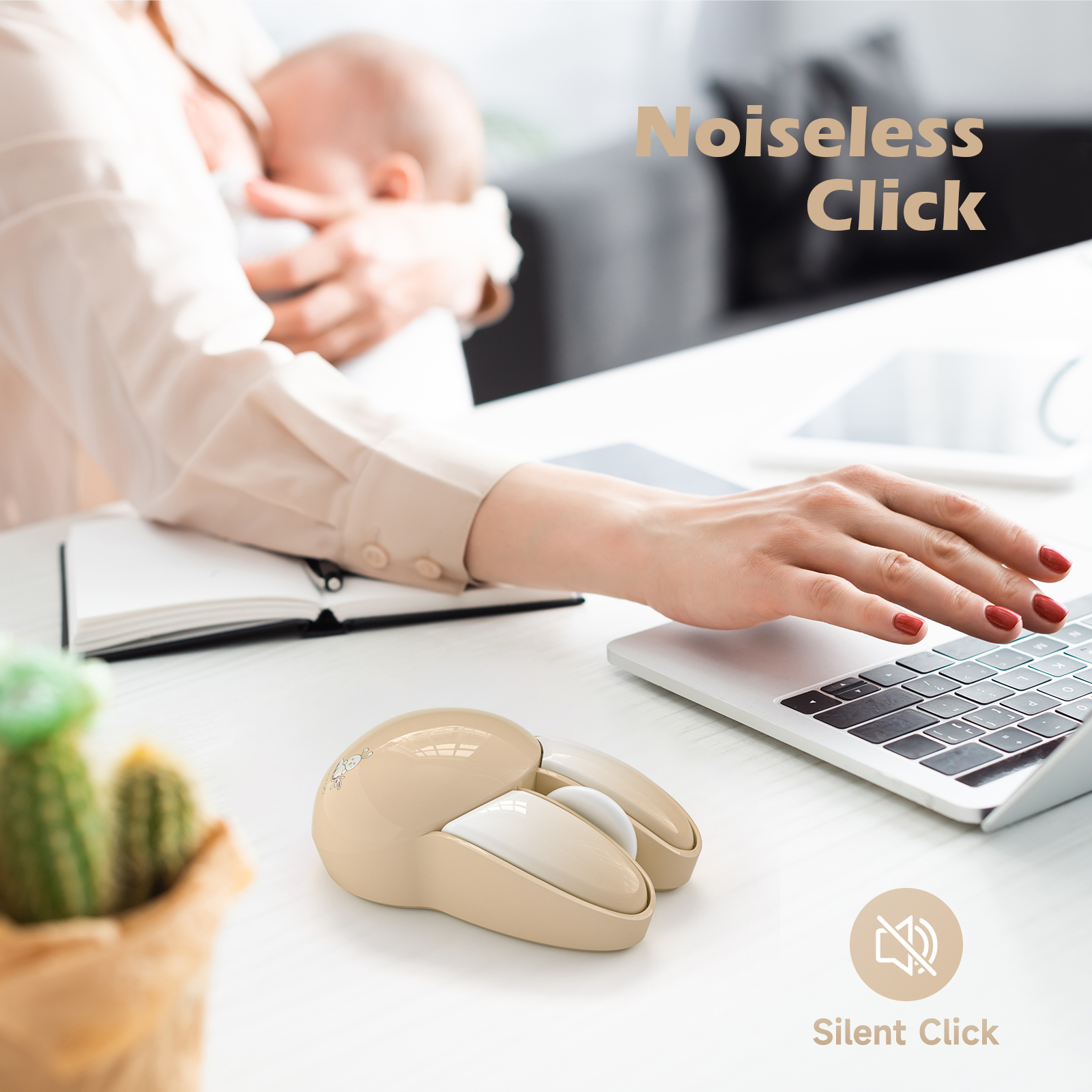 Mini Cute Wireless Mouse - Image 2