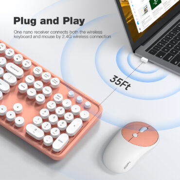 2.4GHz Wireless Keyboard and Mouse