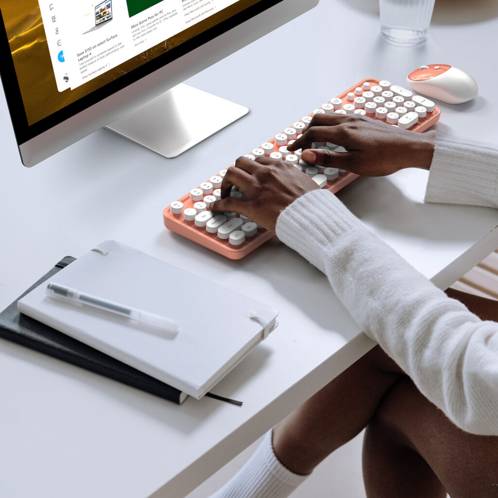 Wireless Keyboard and Mouse Set