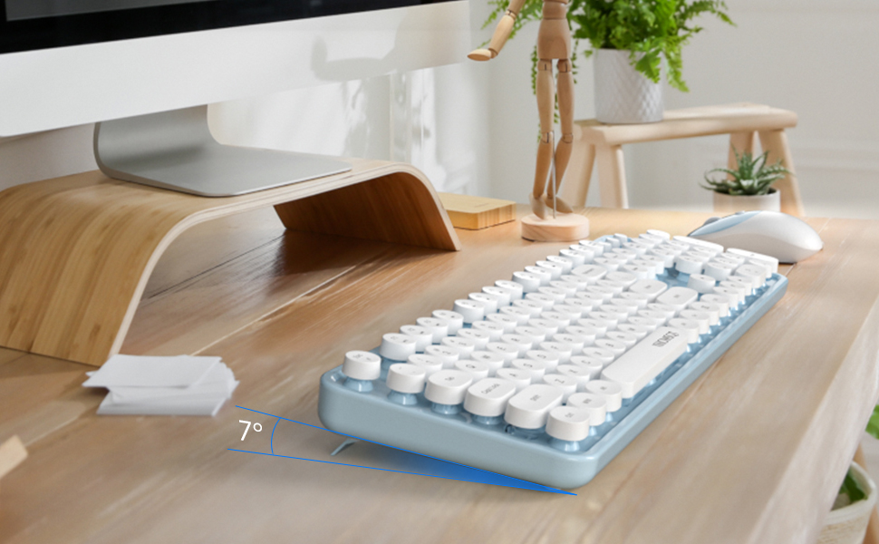 2.4GHz Wireless Keyboard and Mouse Combo