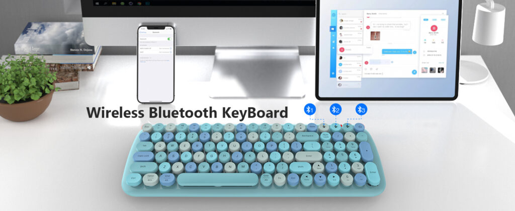 multi-device Bluetooth keyboard