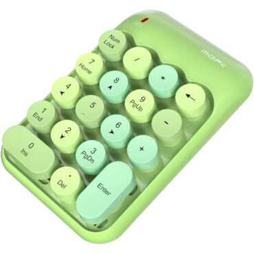 MOFii Wireless Number Pad with Round Keycaps