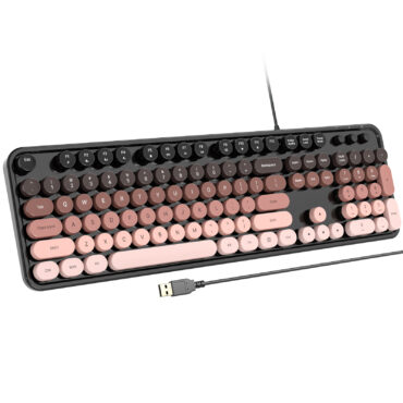 Blackberry Full-Size Wired Ergonomic Keyboard