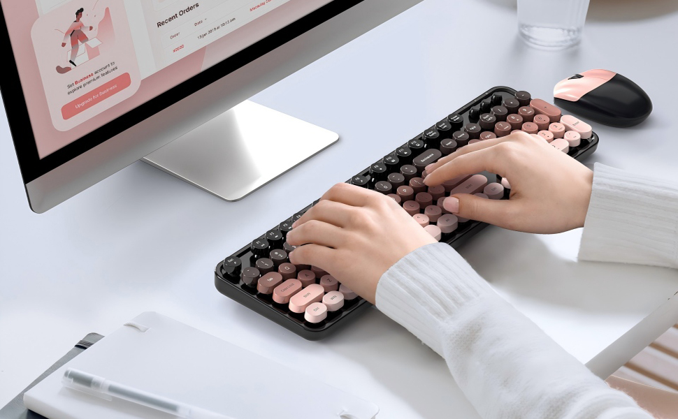 full size keyboard and mouse combo