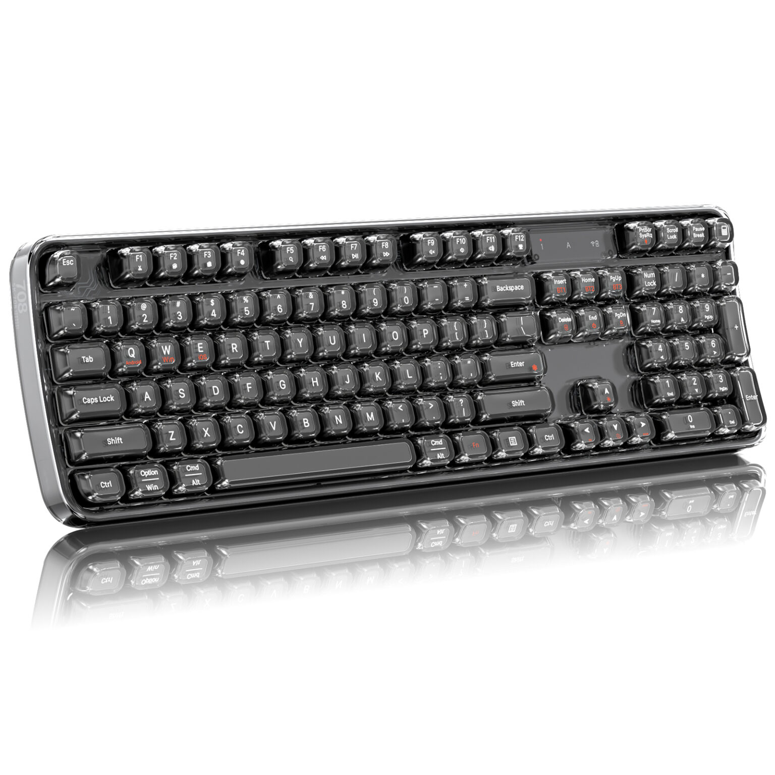 Crystal Arc Wireless Keyboard