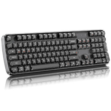 SK-708 Crystal Arc Wireless Keyboard | Premium RGB Design