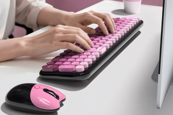 compact keyboard and mouse set