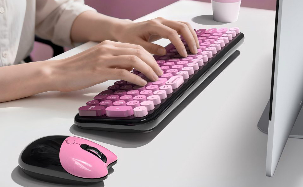 compact keyboard and mouse set